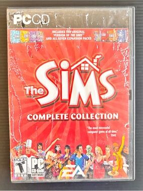 The Sims Complete Collection PC Windows 4 Disc Set EA Maxis